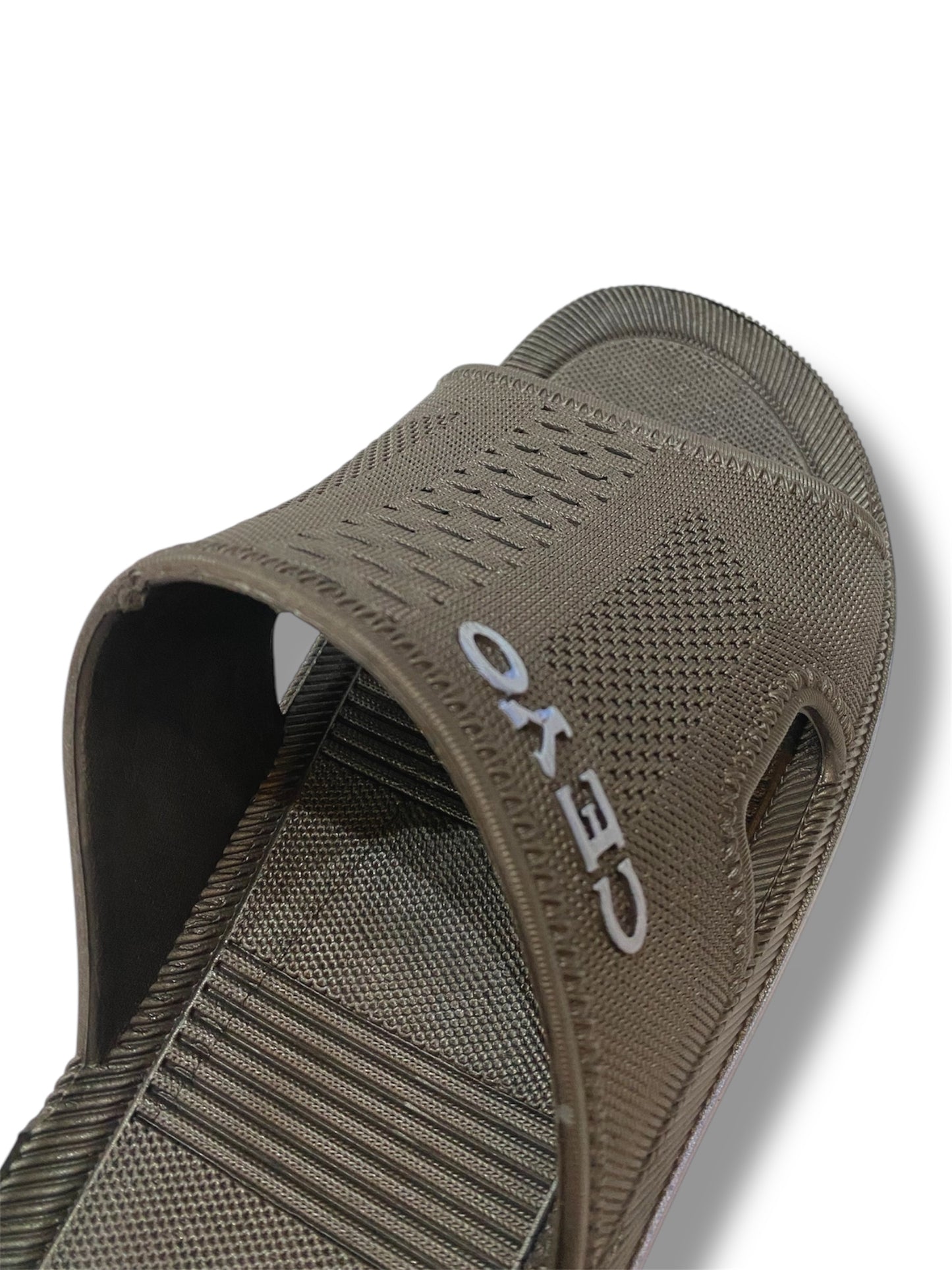 CEYO Rubber Sandals/Slippers Shoes - Waterproof - Soft And Comfortable - Gray Color - P502