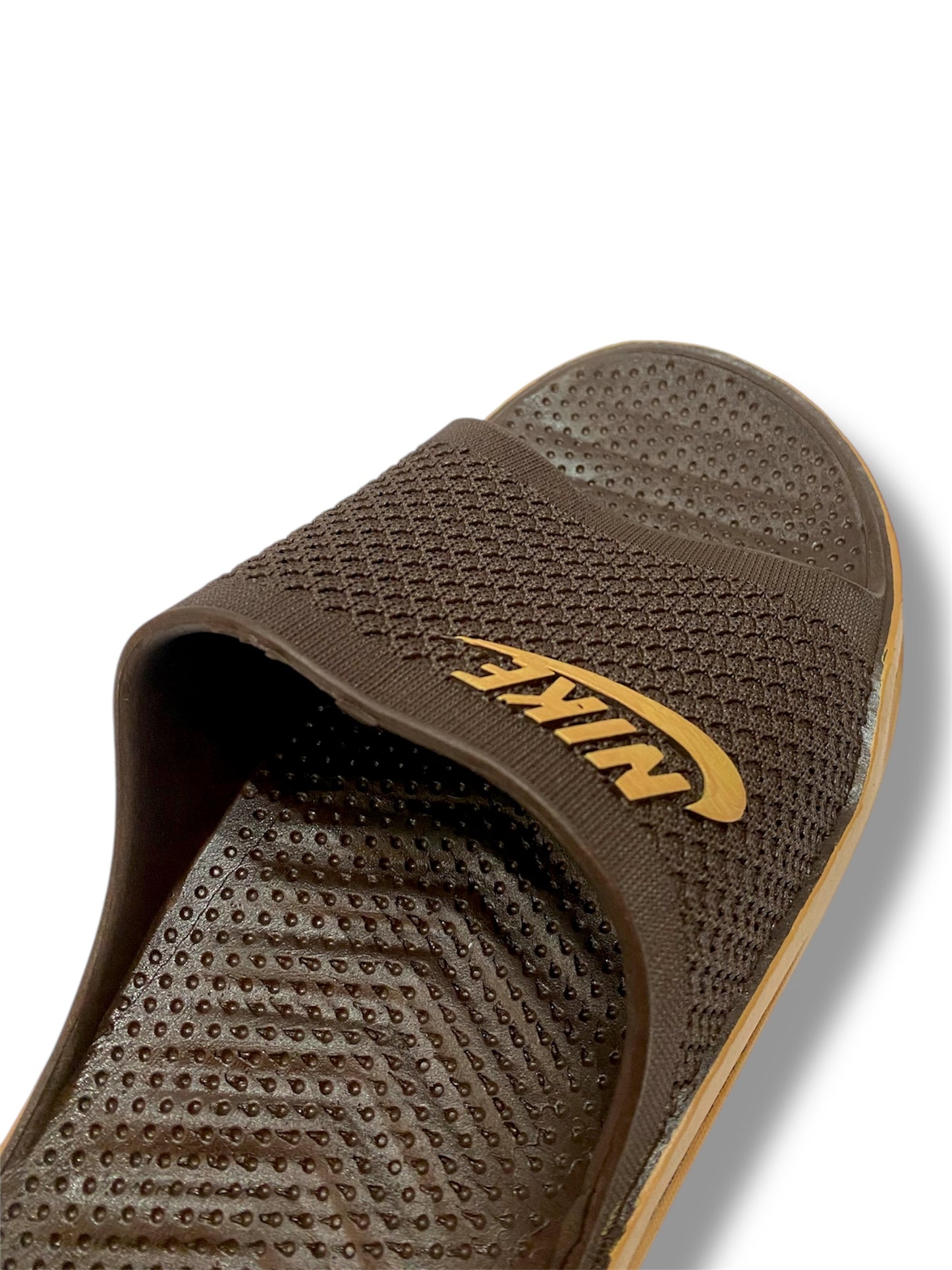 NIKE Rubber Sandals/Slippers Shoes - Waterproof - Soft And Comfortable - Brown Color - P504